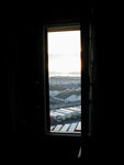 view out our window in the morning