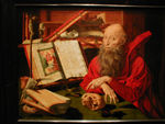 A picture of a saint - one of many, many, many in the Prado
