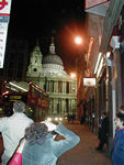 Outside of St. Paul's